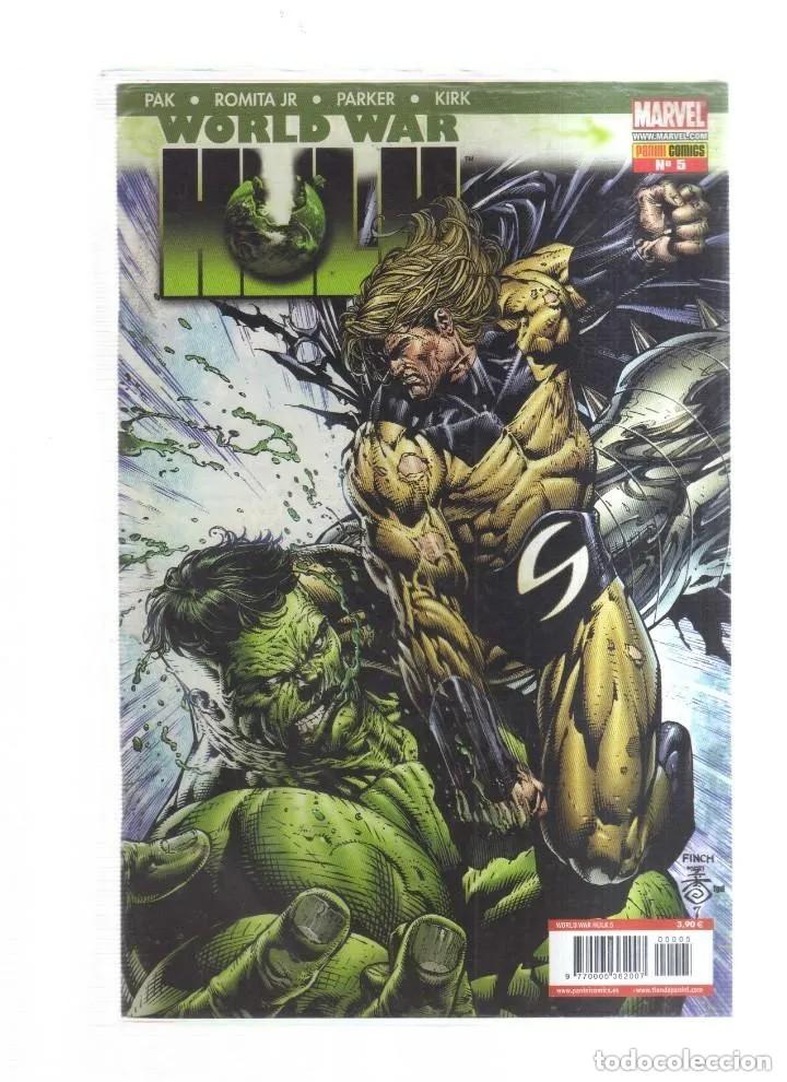 C&oacute;mics: Hulk. World War. Marvel Panini N&ordm; 5. &iexcl;&iexcl;COMO NUEVO!! - Foto 1