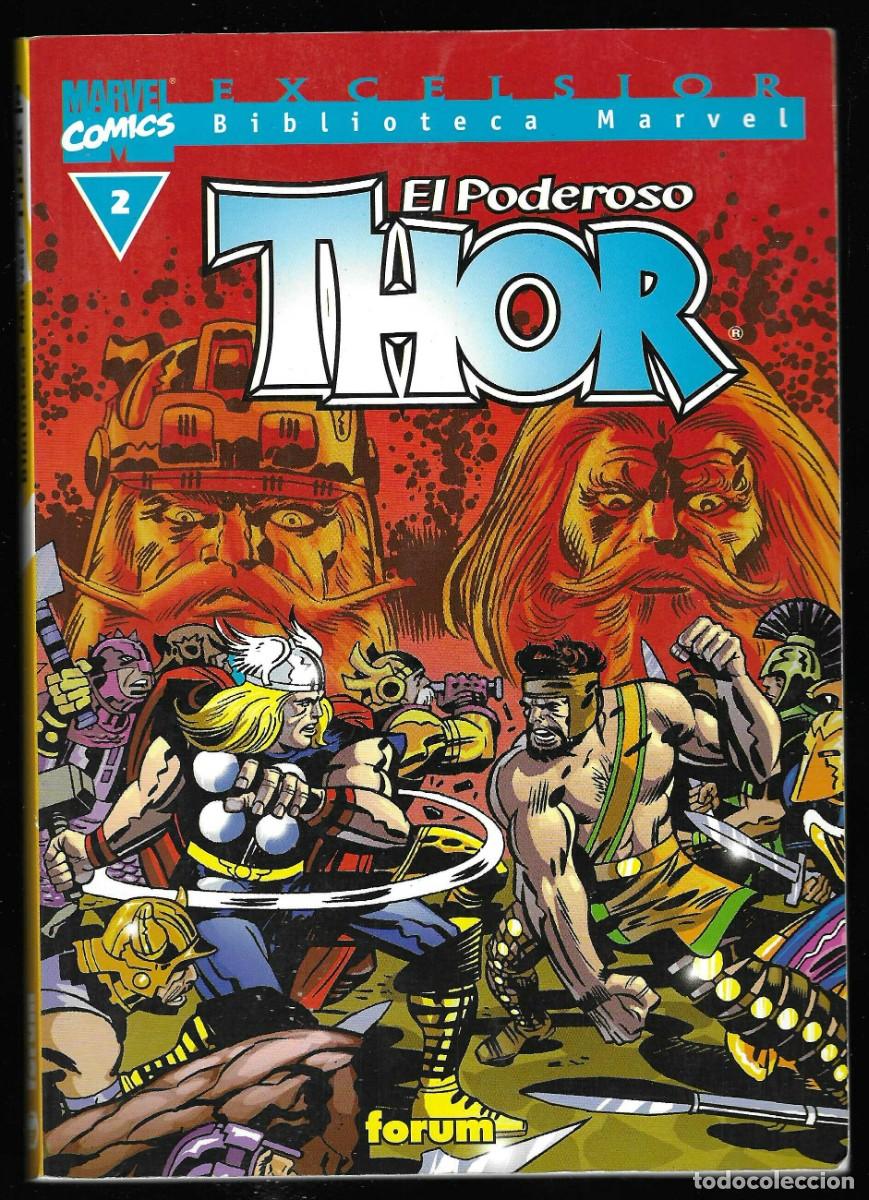 C&oacute;mics: BIBLIOTECA MARVEL -- EL PODEROSO THOR N&ordm; 1 -2 -3 -6 - Foto 3
