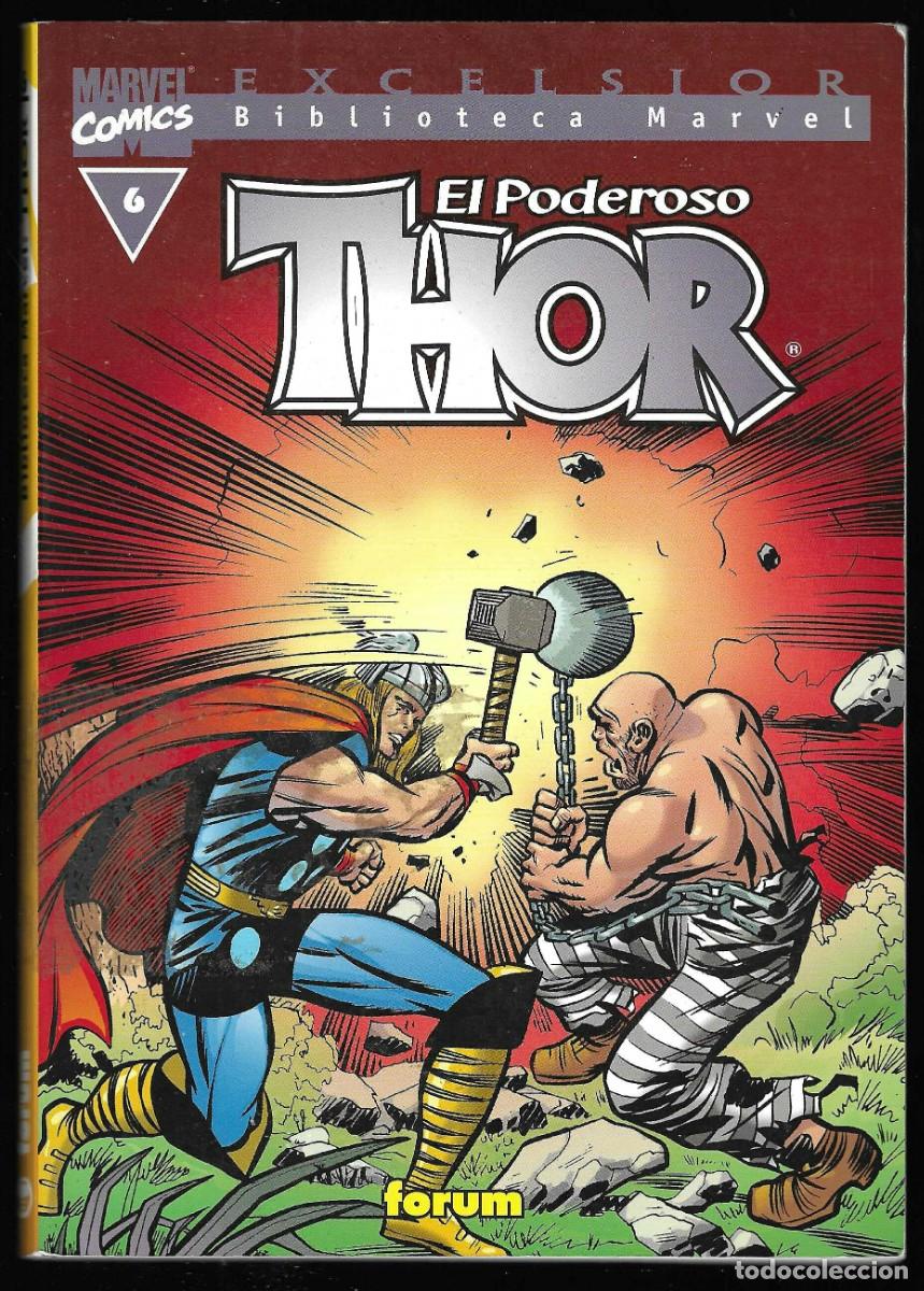 C&oacute;mics: BIBLIOTECA MARVEL -- EL PODEROSO THOR N&ordm; 1 -2 -3 -6 - Foto 2