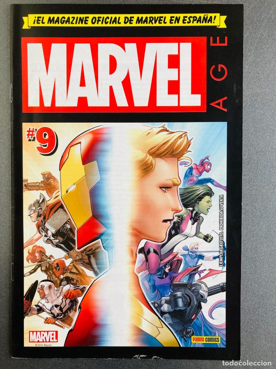 C&oacute;mics: Marvel Age n&ordm; 9 Panini (Cat&aacute;logo) 2016 - Foto 1