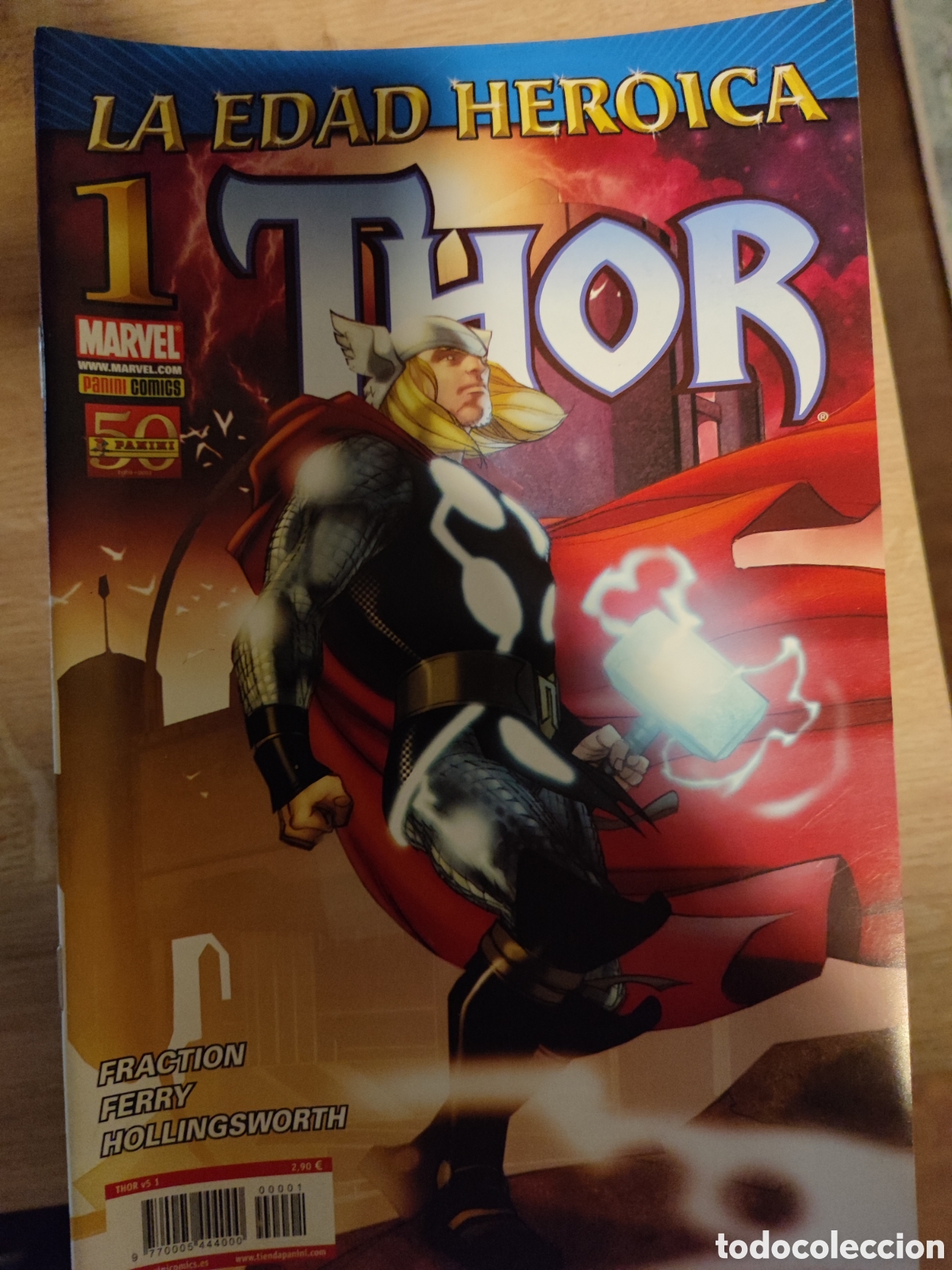 C&oacute;mics: Thor. Edad her&oacute;ica.1 a 40. Falta el 6. Grapa - Foto 1