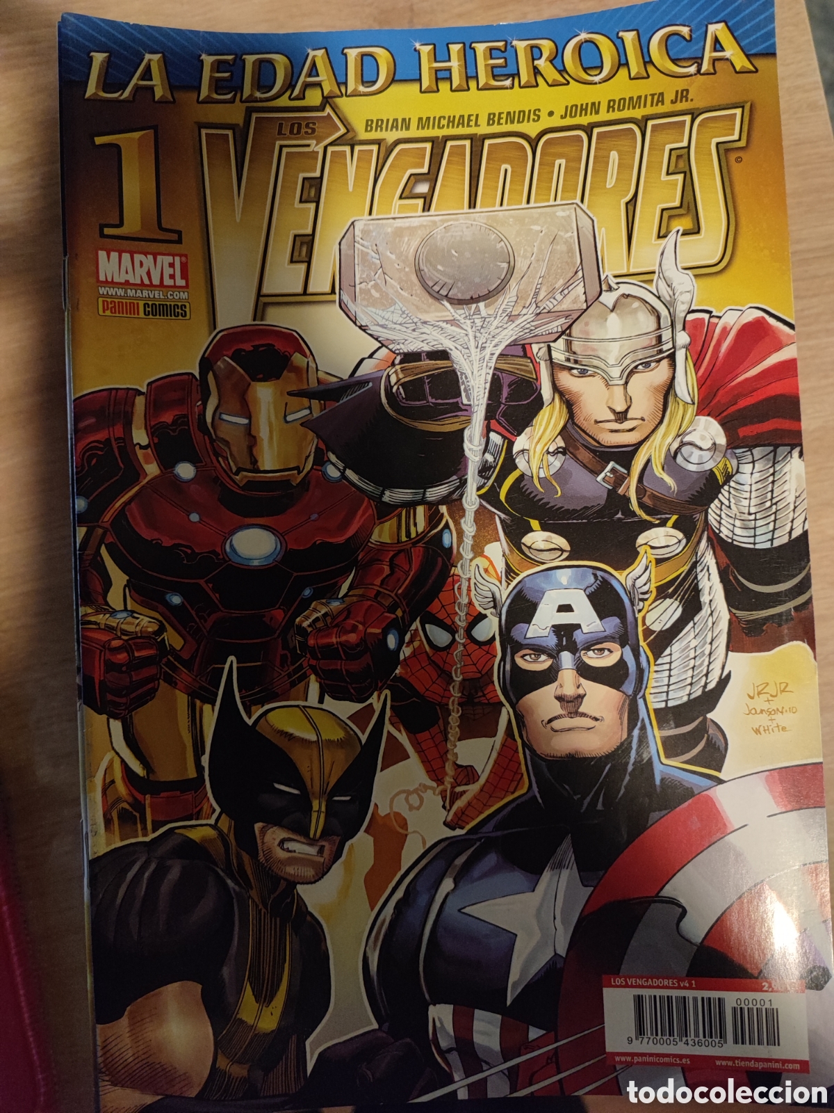 C&oacute;mics: Los vengadores. Edad her&oacute;ica. 1 a 43. Grapa - Foto 1