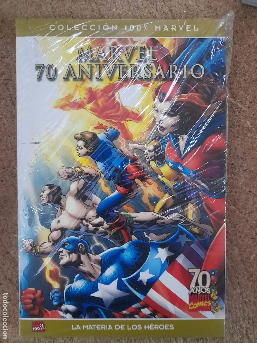C&oacute;mics: Marvel 70 Aniversario.La Materia De Los Heroes.Panini