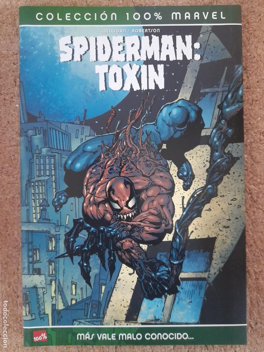 C&oacute;mics: Spiderman:Toxin.Mas Vale Malo Conocido...Marvel.Panini - Foto 1