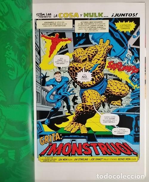 C&oacute;mics: Hulk vs. La Cosa (Len Wein, Jim Starlin, Berni Wrightson, Peter David) - Panini, 04/2018 - Foto 5