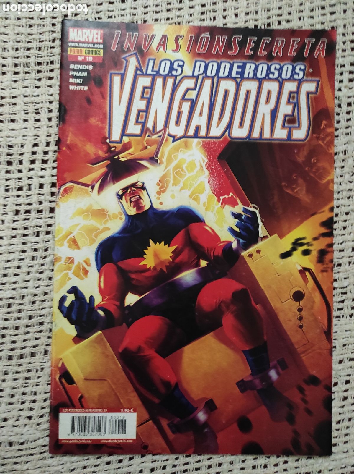 C&oacute;mics: LOS PODEROSOS VENGADORES N&ordm; 19 -ED. PANINI -COLECCION DE 36 N&Uacute;MEROS - Foto 1