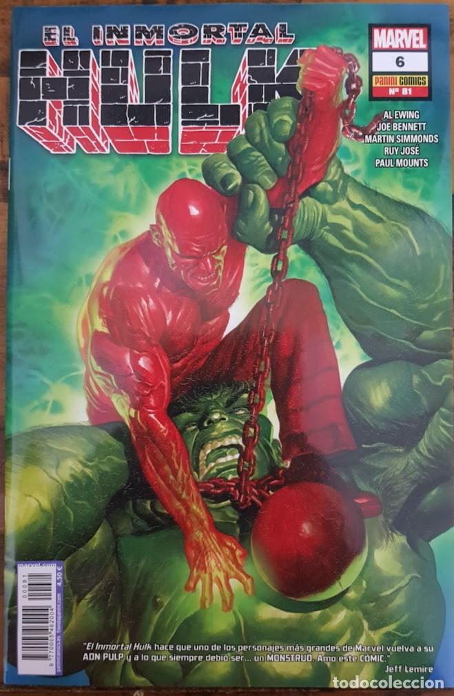 C&oacute;mics: EL INMORTAL HULK 6/81 - Foto 1