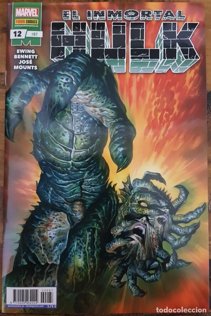 C&oacute;mics: EL INMORTAL HULK 12/87. AL EWING. PANINI. - Foto 1