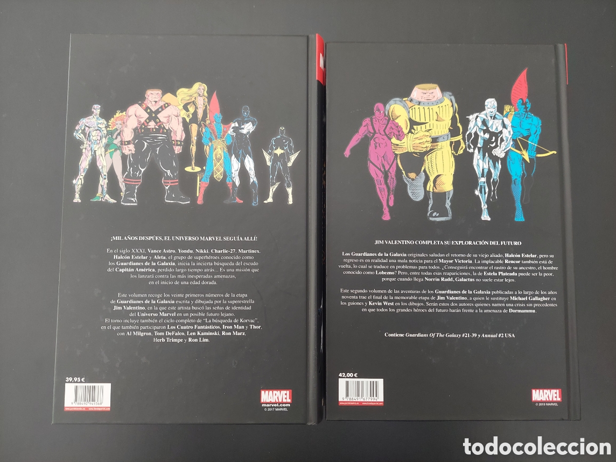 C&oacute;mics: MARVEL H&Eacute;ROES 79 Y 93: GUARDIANES DE LA GALAXIA. - Foto 2