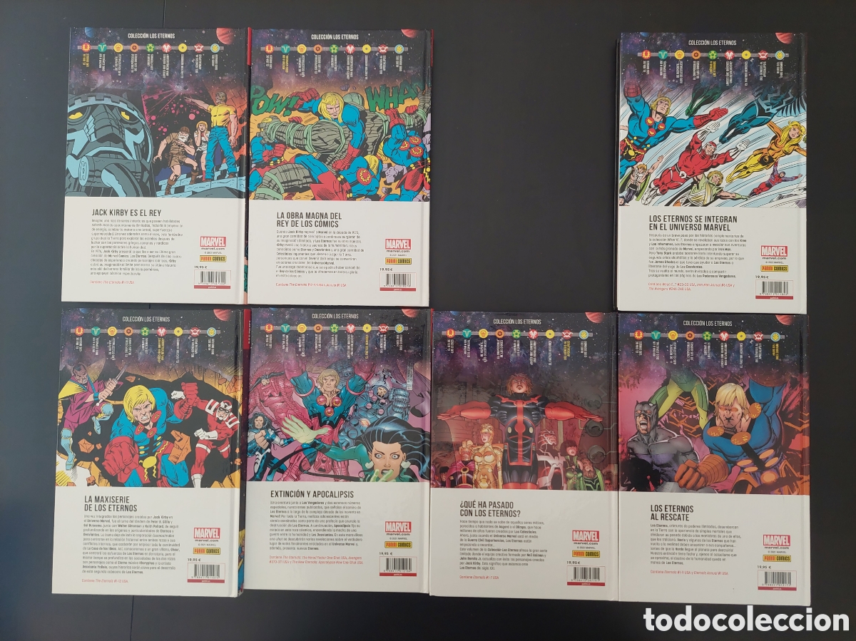 C&oacute;mics: Tomos LOS ETERNOS. N&uacute;meros: 1,2,5,6,7,8 y 9 - Foto 2