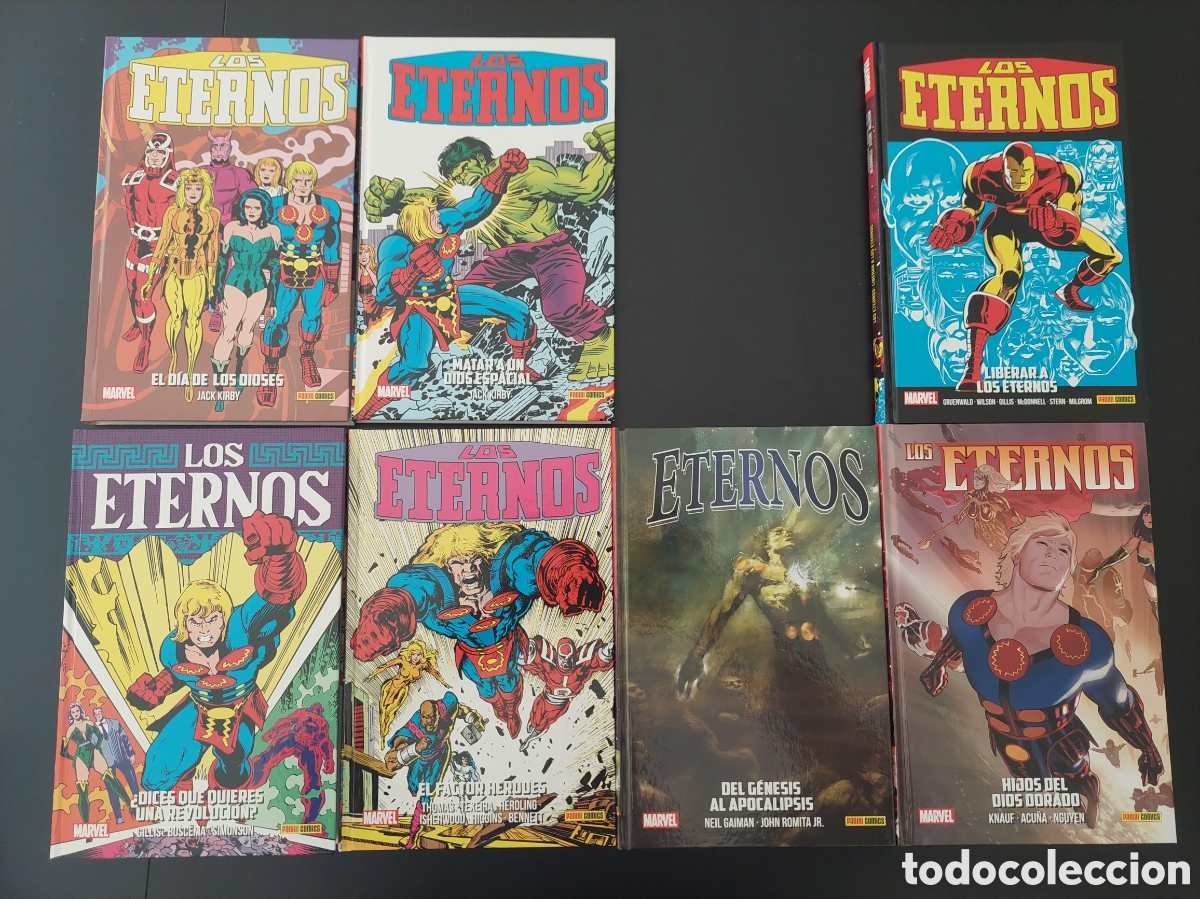 C&oacute;mics: Tomos LOS ETERNOS. N&uacute;meros: 1,2,5,6,7,8 y 9 - Foto 1