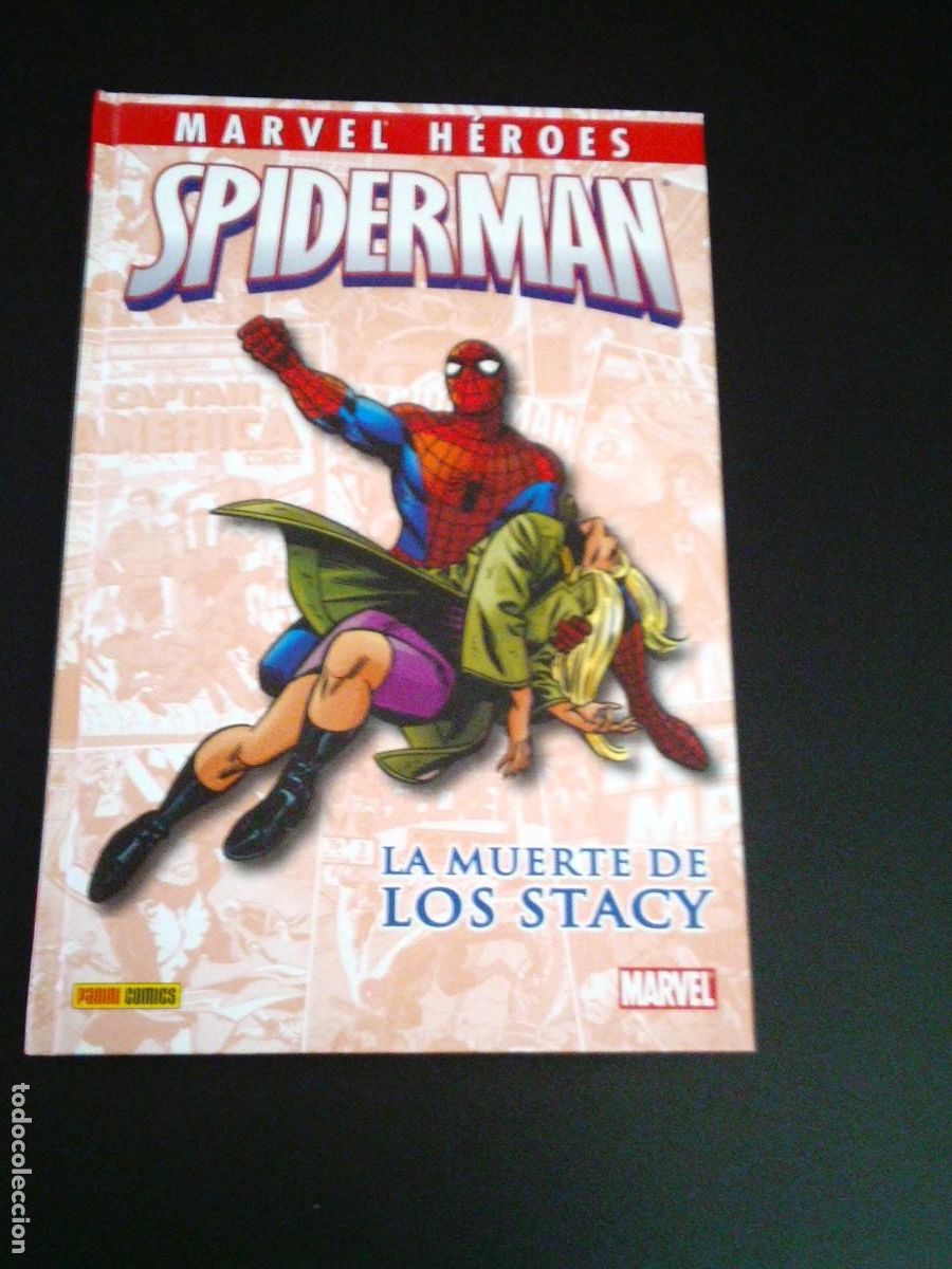 C&oacute;mics: MARVEL HEROES - LA MUERTE DE LOS STACY - PANINI - -MUY BUEN ESTADO -cj 204