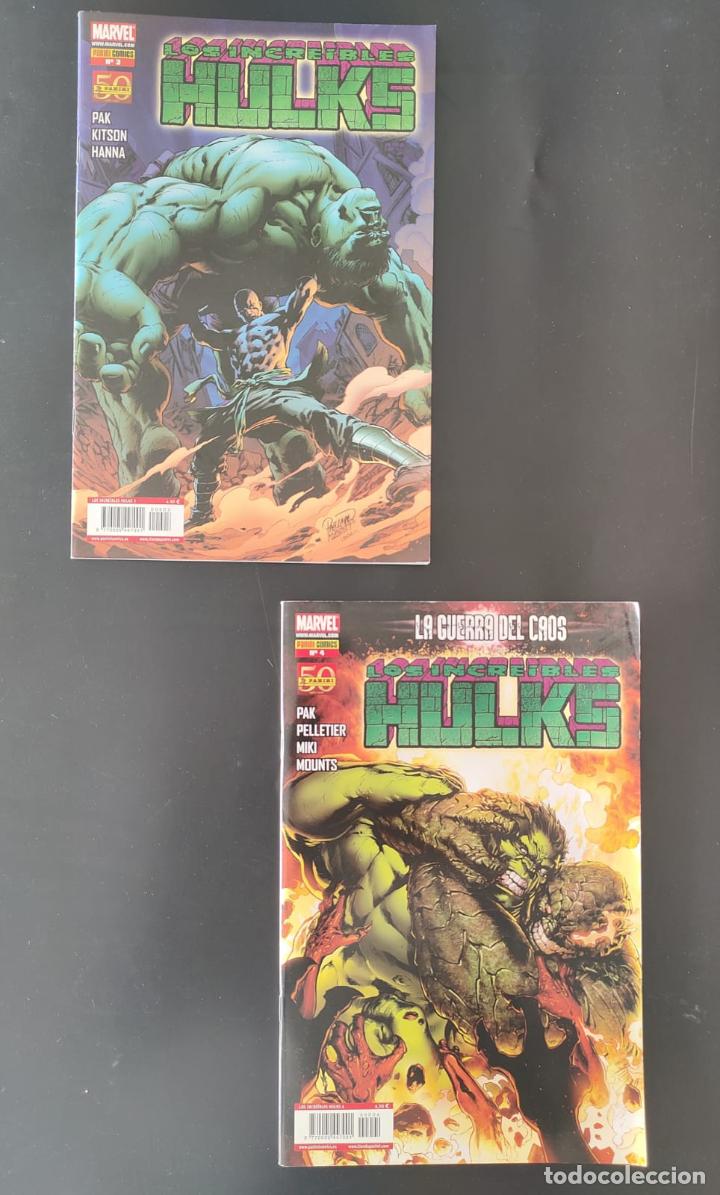 C&oacute;mics: LOS INCREIBLES HULKS NUMEROS 3,4 - Foto 1