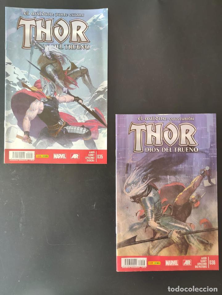 C&oacute;mics: THOR DIOS DEL TRUENO NUMEROS 35,36 EL MALDITO - Foto 1