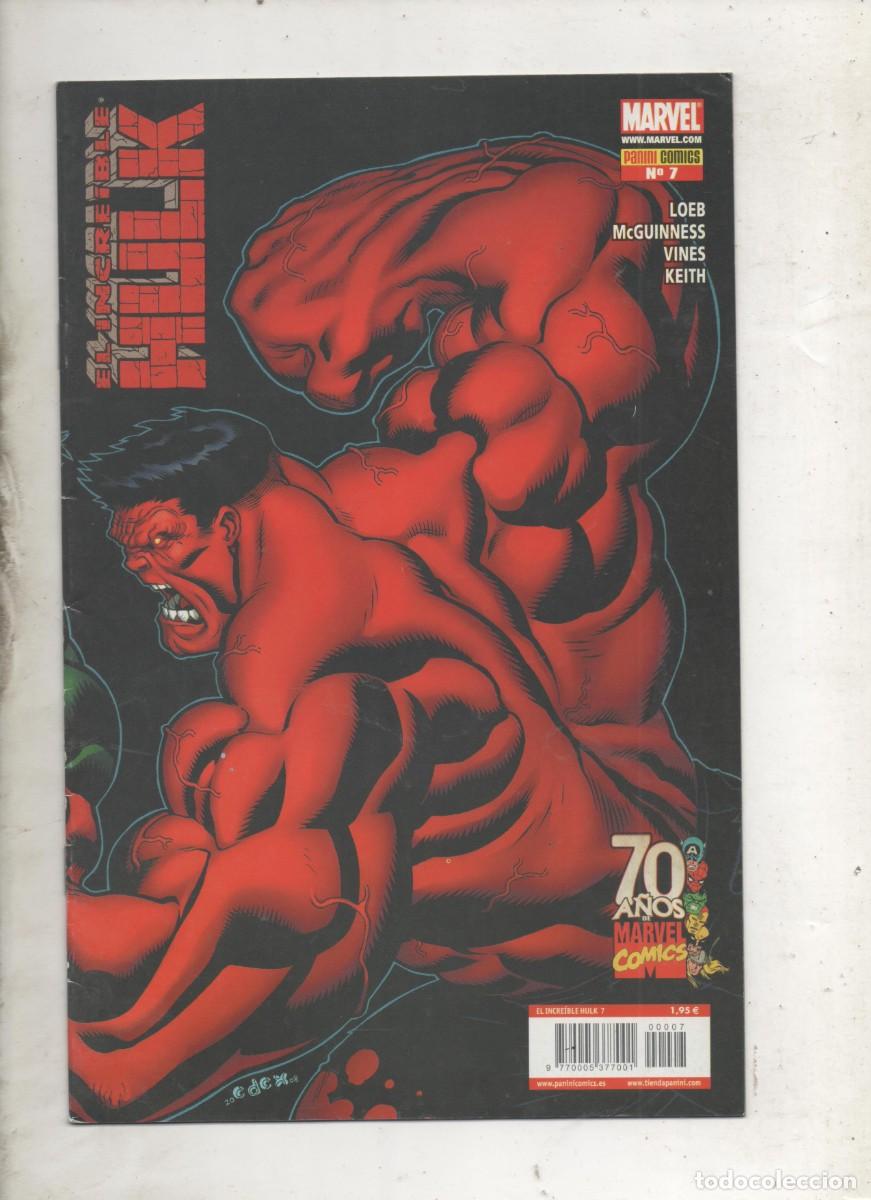 C&oacute;mics: EL INCREIBLE HULK N&ordm; 7 . PANINI -E2 - Foto 1