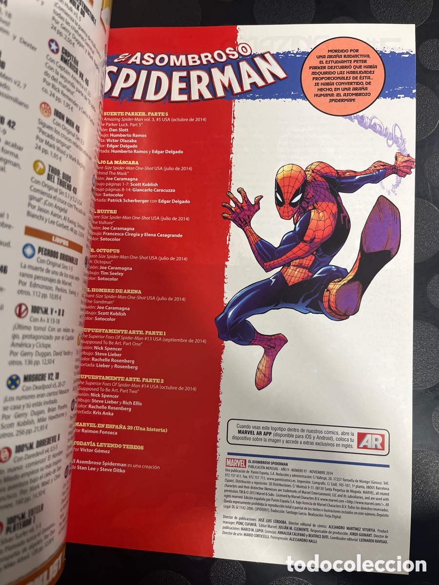C&oacute;mics: ASOMBROSO SPIDERMAN VOL.7 N.97 PECADO ORIGINAL ( 2006/... ) - Foto 3