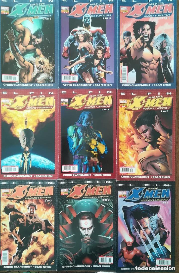 C&oacute;mics: X-MEN EL FIN - COMPLETA 9 N&Uacute;MEROS - PANINI - Foto 1
