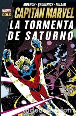 C&oacute;mics: MARVEL GOLD: CAPITAN MARVEL - LA TORMENTA DE SATURNO - PANINI - DESCUENTO 10%&iexcl;&iexcl;&iexcl; - Foto 1