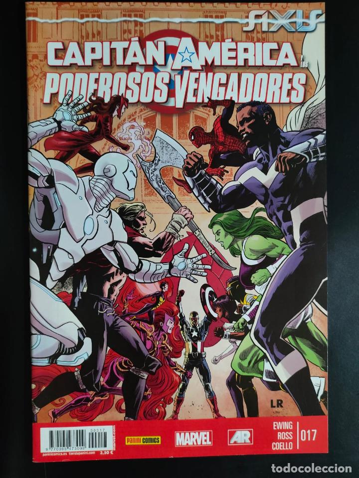 C&oacute;mics: PODEROSOS VENGADORES CAPITAN AMERICA SIXIS NUMERO 17 - Foto 1