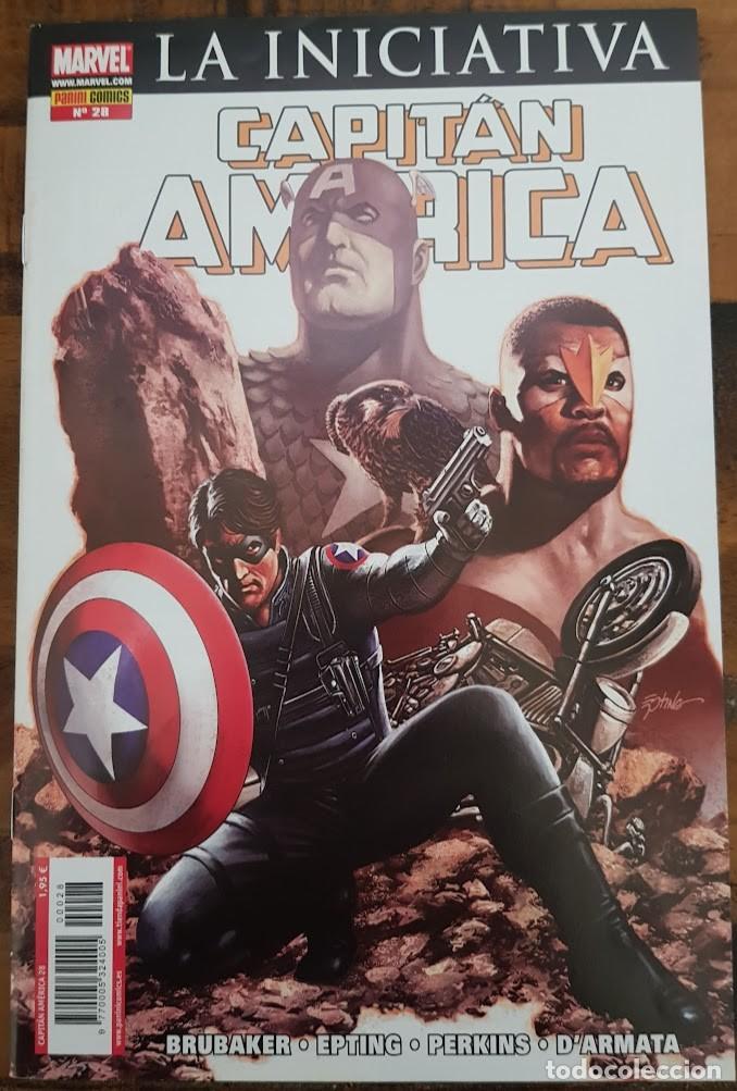 C&oacute;mics: CAPIT&Aacute;N AM&Eacute;RICA 28. BRUBAKER. PANINI - Foto 1