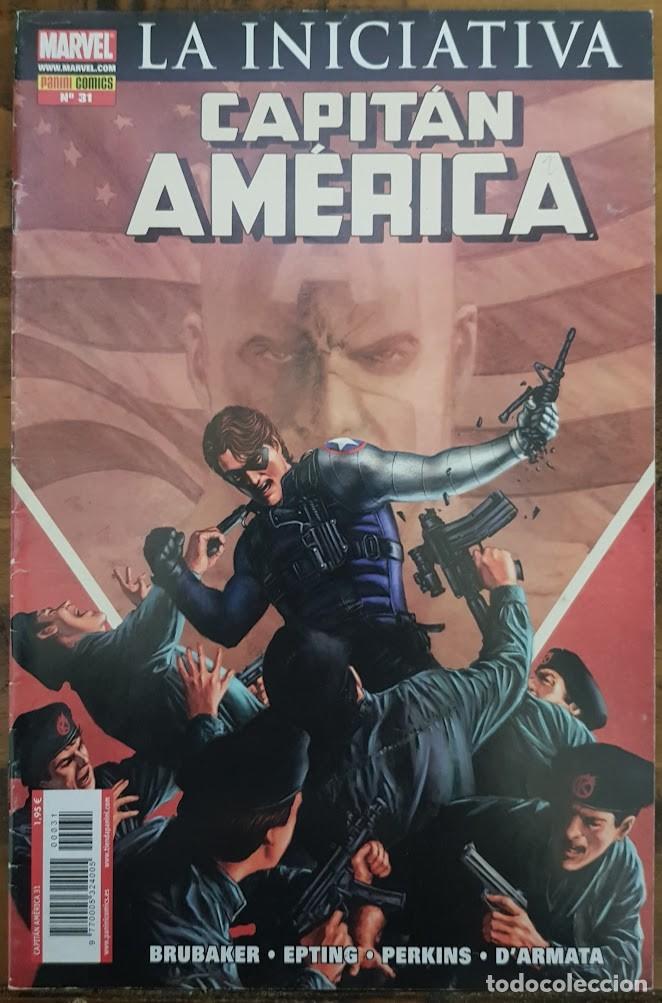C&oacute;mics: CAPIT&Aacute;N AM&Eacute;RICA 31. BRUBAKER. PANINI - Foto 1