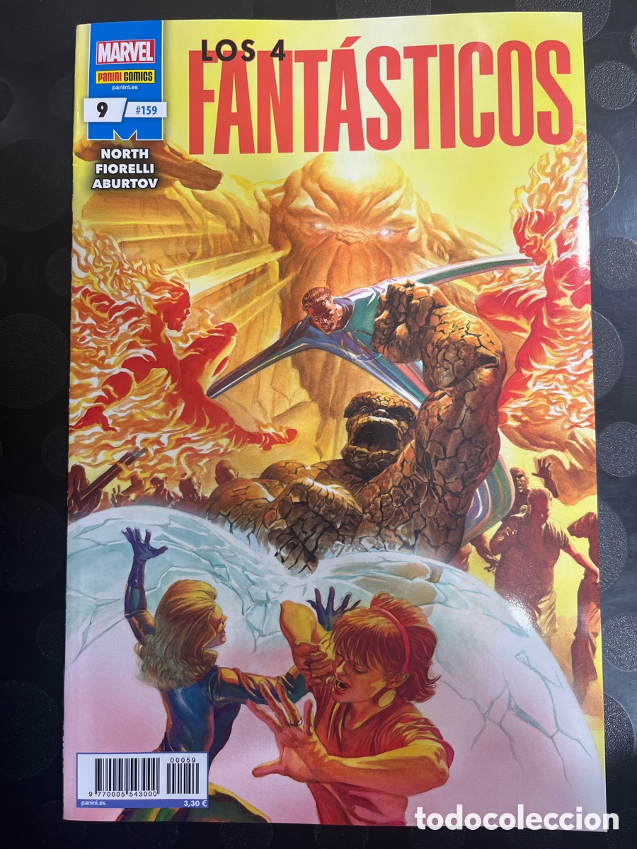C&oacute;mics: LOS 4 CUATRO FANT&Aacute;STICOS N.159 / 9 EL ARTE ES LARGO Y LA VIDA CORTA ( 2008/..)