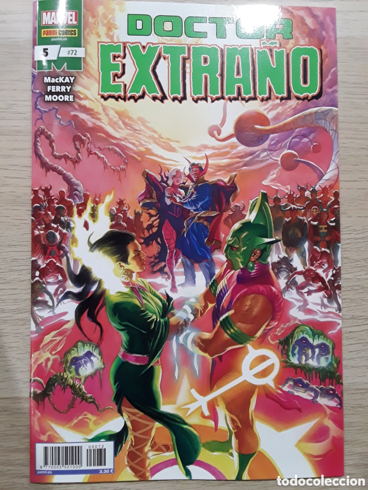C&oacute;mics: Doctor extra&ntilde;o 72 / 5 (grapa) - MacKay, Ferry, Moore - Panini / Marvel - Foto 1