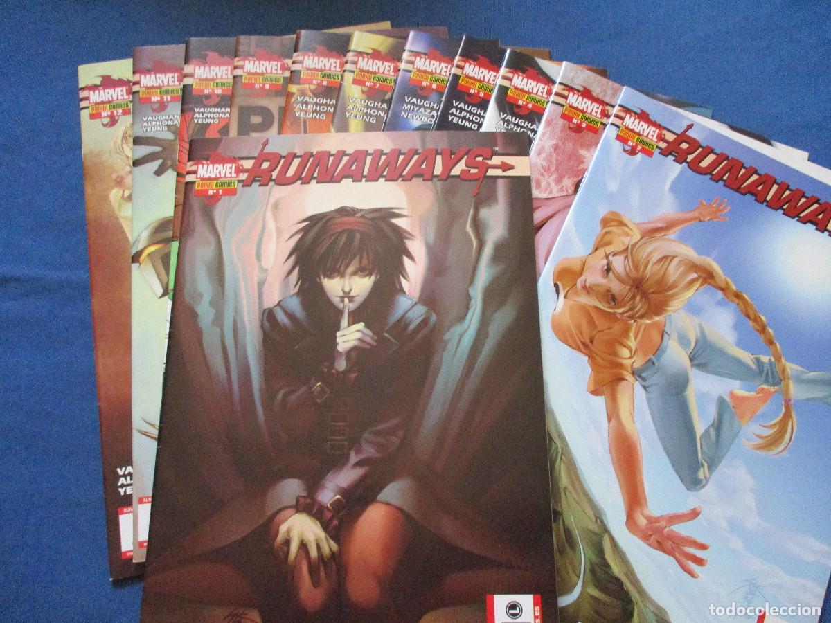 C&oacute;mics: MARVEL / RUNAWAYS &middot; VOLUMEN 1 COMPLETO 12 N&Uacute;MEROS &middot; PANINI 2005 - Foto 2