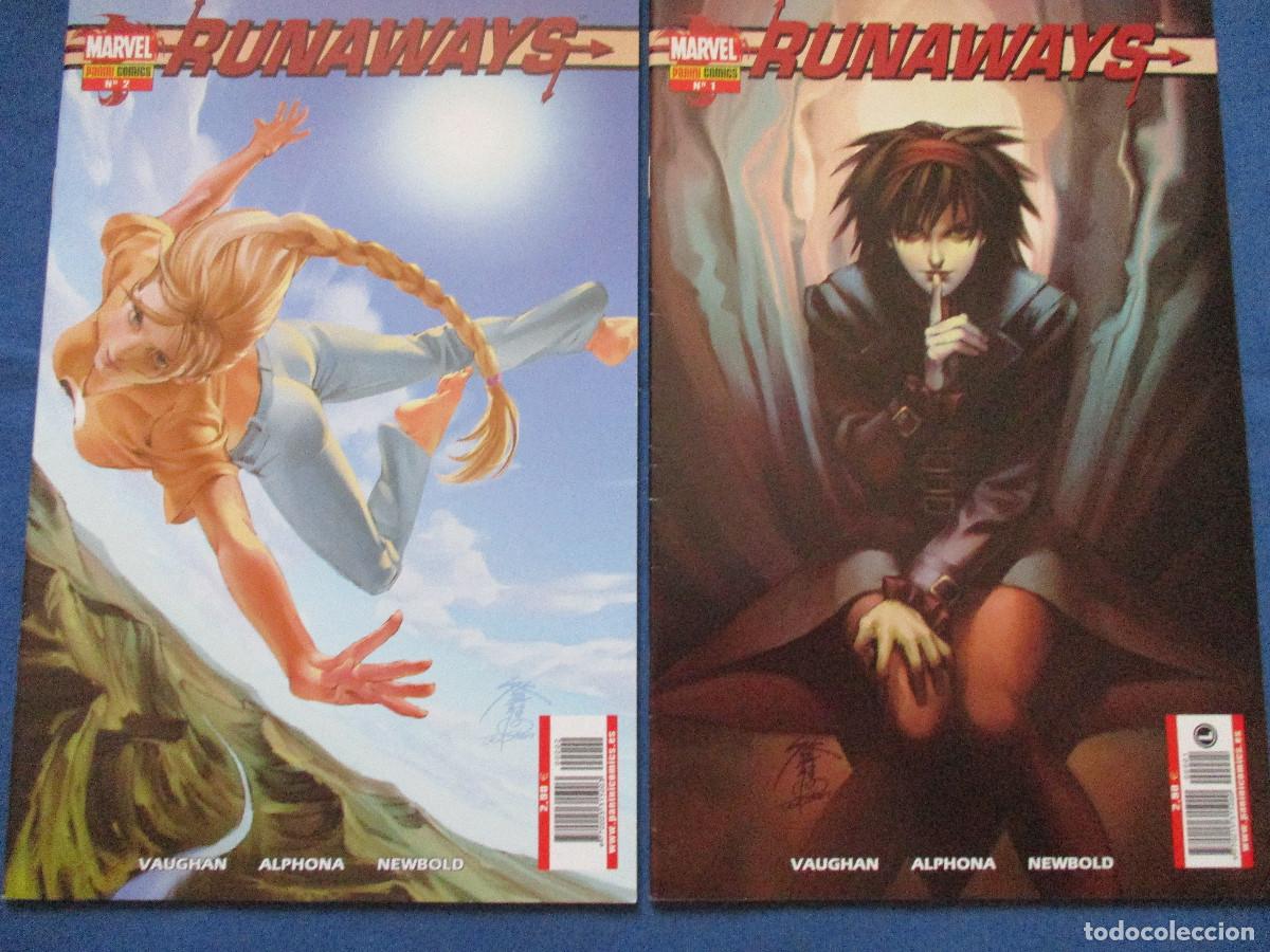 C&oacute;mics: MARVEL / RUNAWAYS &middot; VOLUMEN 1 COMPLETO 12 N&Uacute;MEROS &middot; PANINI 2005 - Foto 3