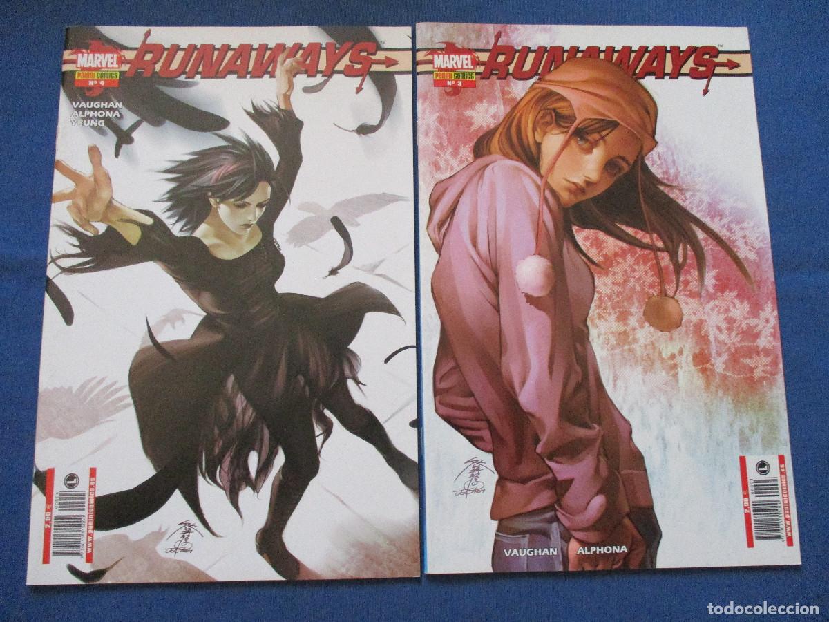 C&oacute;mics: MARVEL / RUNAWAYS &middot; VOLUMEN 1 COMPLETO 12 N&Uacute;MEROS &middot; PANINI 2005 - Foto 5