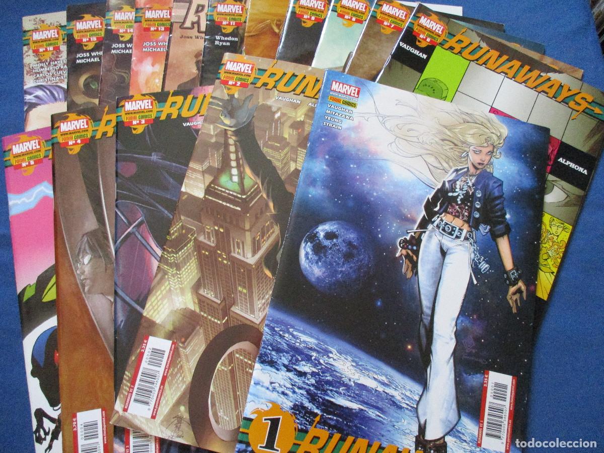 C&oacute;mics: MARVEL / RUNAWAYS &middot; VOLUMEN 2 COMPLETO 16 N&Uacute;MEROS &middot; PANINI 2007 - Foto 1