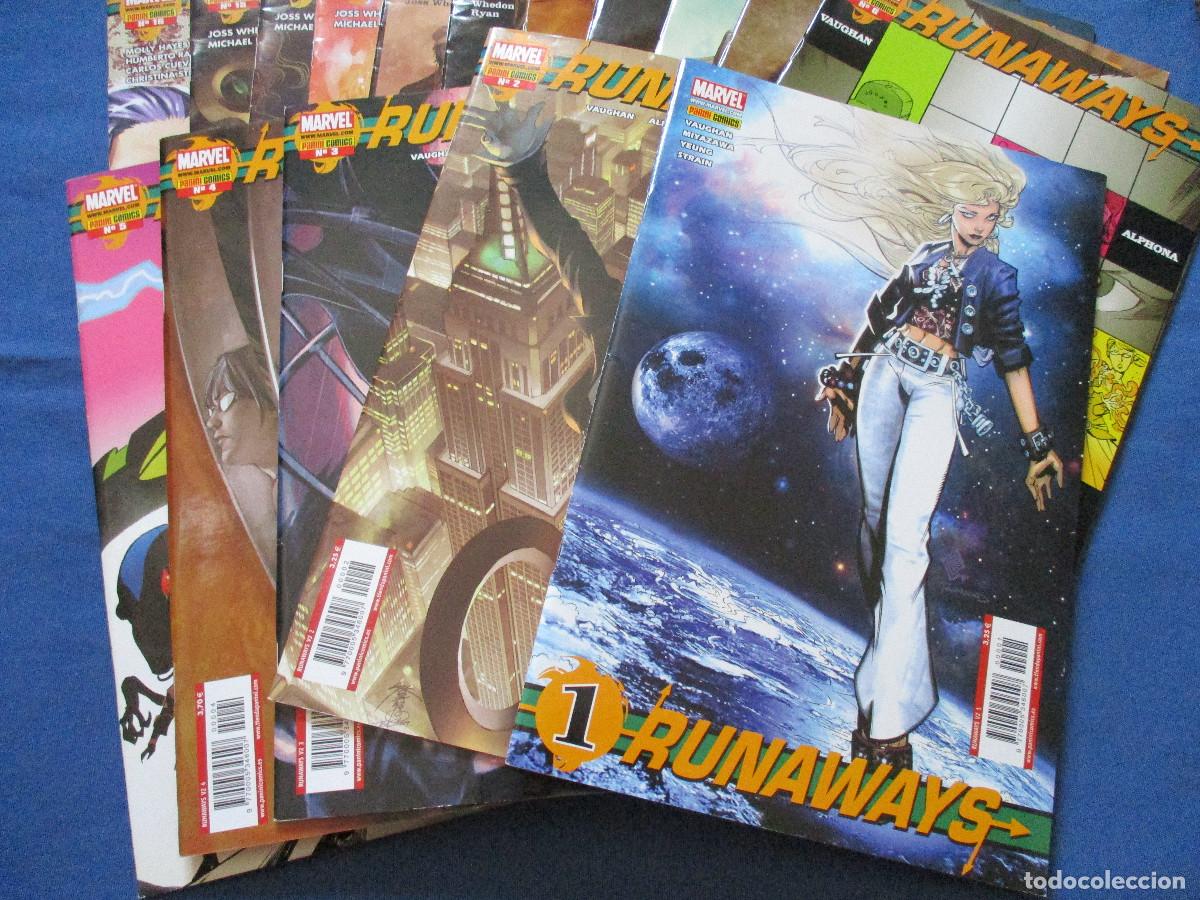 C&oacute;mics: MARVEL / RUNAWAYS &middot; VOLUMEN 2 COMPLETO 16 N&Uacute;MEROS &middot; PANINI 2007 - Foto 2