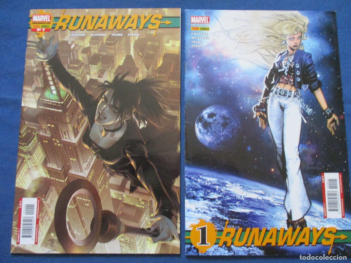 C&oacute;mics: MARVEL / RUNAWAYS &middot; VOLUMEN 2 COMPLETO 16 N&Uacute;MEROS &middot; PANINI 2007 - Foto 3