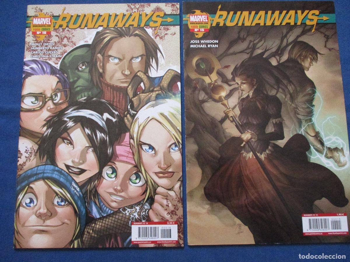 C&oacute;mics: MARVEL / RUNAWAYS &middot; VOLUMEN 2 COMPLETO 16 N&Uacute;MEROS &middot; PANINI 2007 - Foto 18