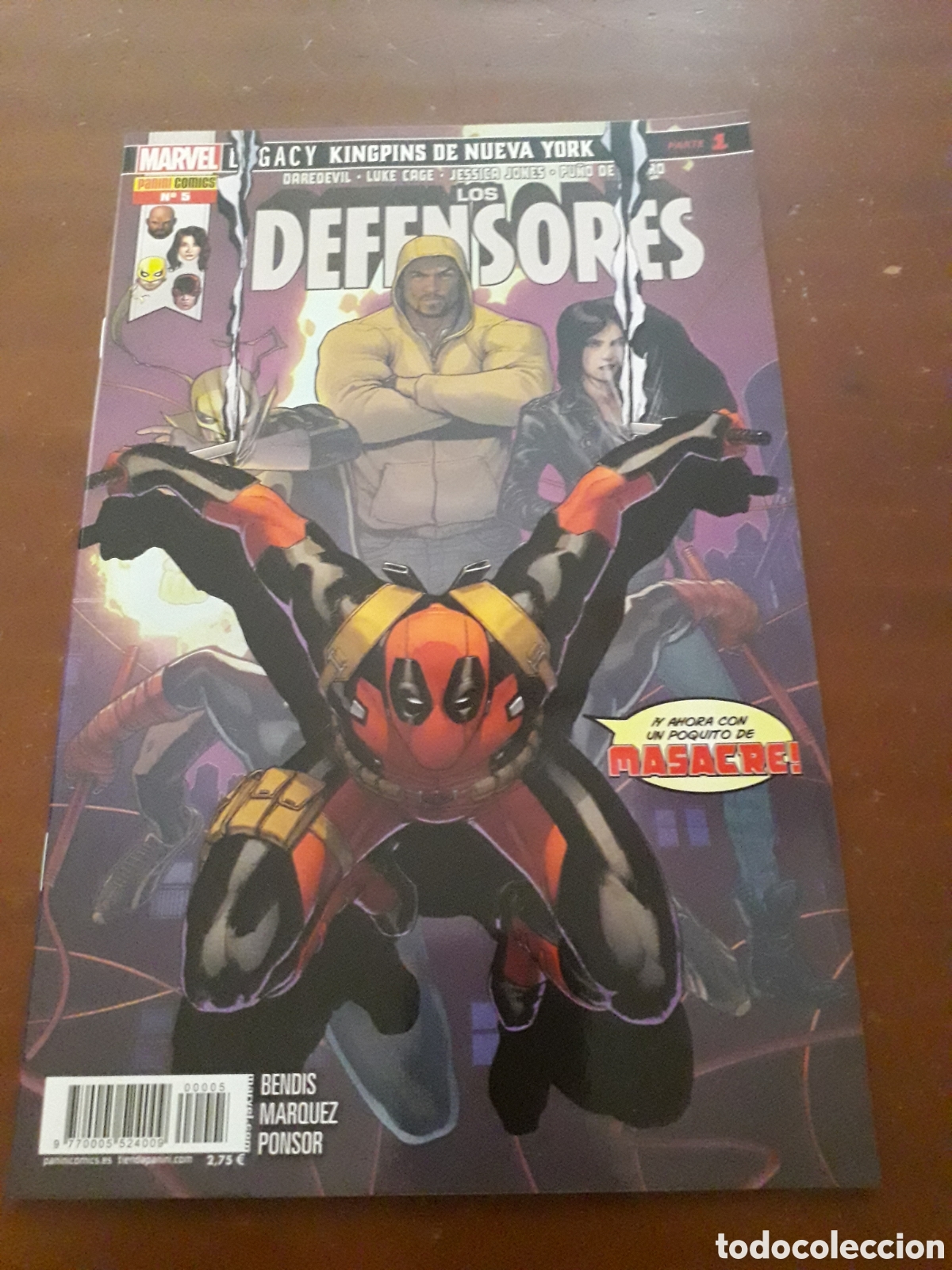 C&oacute;mics: Los Defensores num 5. Excelente estado - Foto 1