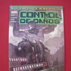 Cómics: WORLD WAR HULK - ¡ EL DIA DESPUES ! - CONTROL DE DAÑOS - PANINI.