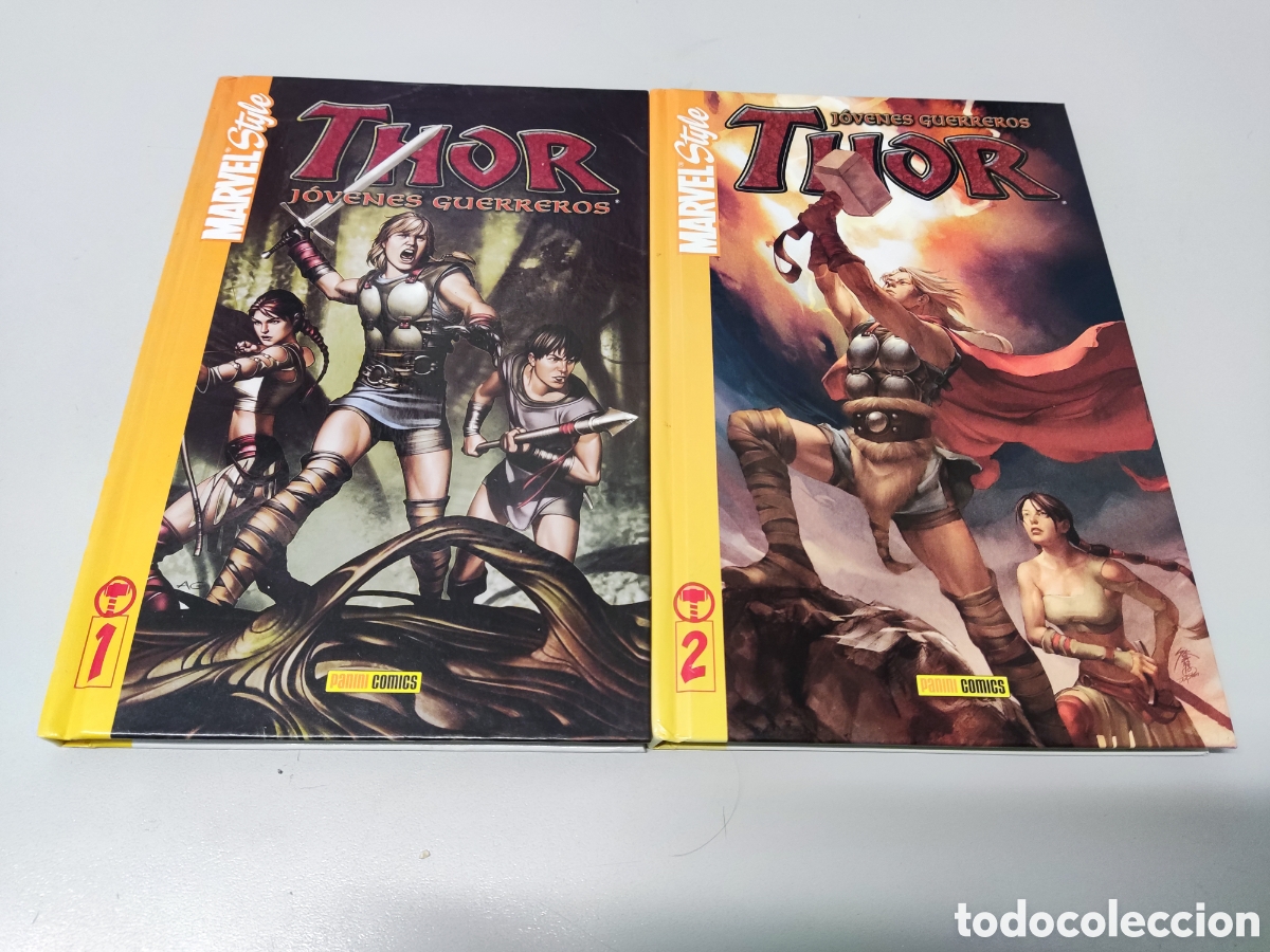 C&oacute;mics: MARVEL STYLE THOR JOVENES GUERREROS. COLECCI&Oacute;N COMPLETA - Foto 1