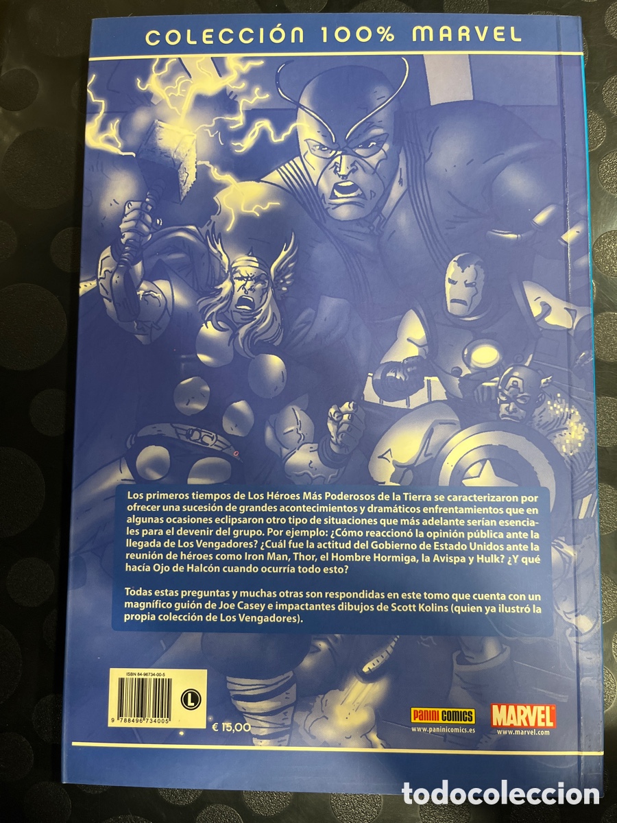 C&oacute;mics: VENGADORES : A&Ntilde;O UNO COLECCI&Oacute;N 100% MARVEL ( 2007 ) - Foto 2