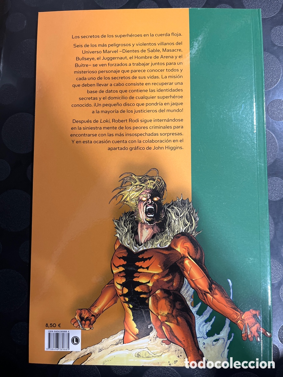C&oacute;mics: IDENTITY DISC : LOS SEIS SINIESTROS ( 2005 ) - Foto 2
