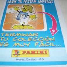 Cómics: INVIZIMALS BATALLA DE CAZADORES CARPETA/ALBUM PARA COLECCIONAR LOS CROMOS,(DE 312).PANINI,2016