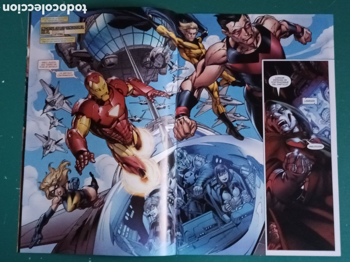 C&oacute;mics: Los Poderosos Vengadores vol 1 N&deg; 9 PANINI - MARVEL 2008 - Foto 4