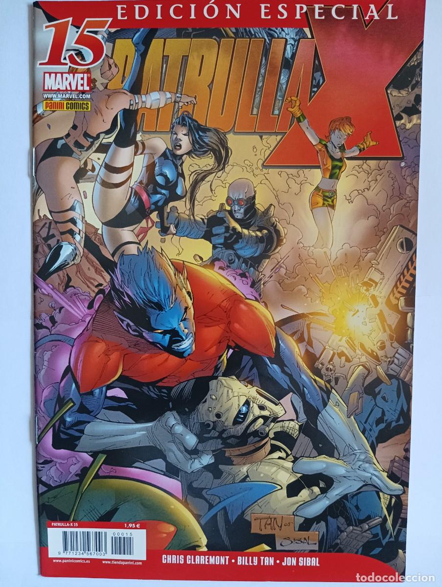 C&oacute;mics: PATRULLA X 15 PANINI - Foto 1