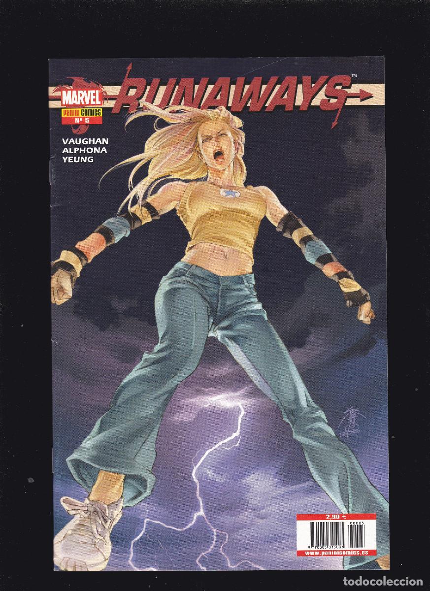 C&oacute;mics: RUNAWAYS - N&ordm; 5 - V1 - Erial adolescente Parte 3 Y 4 - PANINI - Foto 1