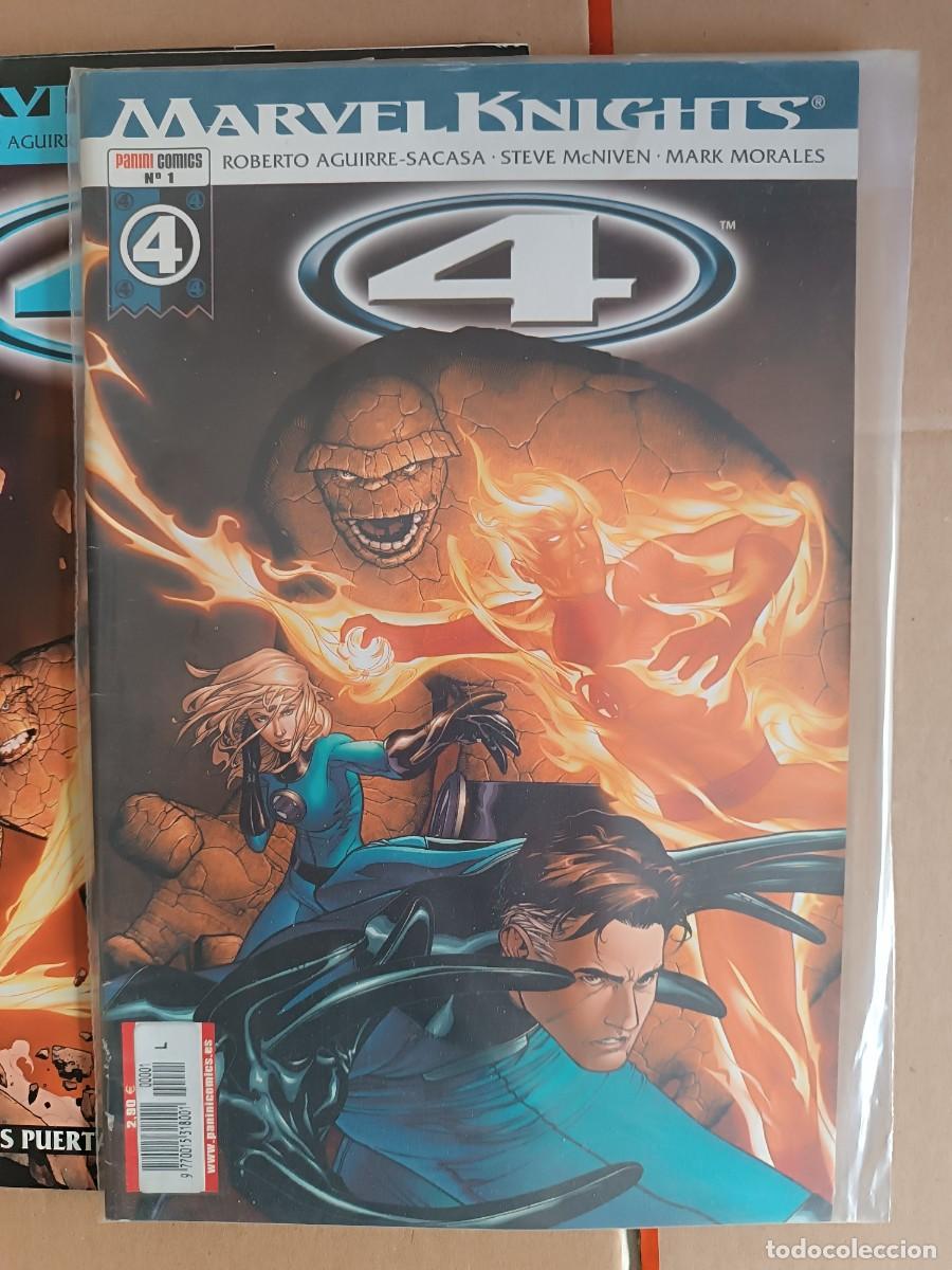 C&oacute;mics: MARVEL KNIGHTS LOS 4 FANTASTICOS COMPLETA PANINI - Foto 2