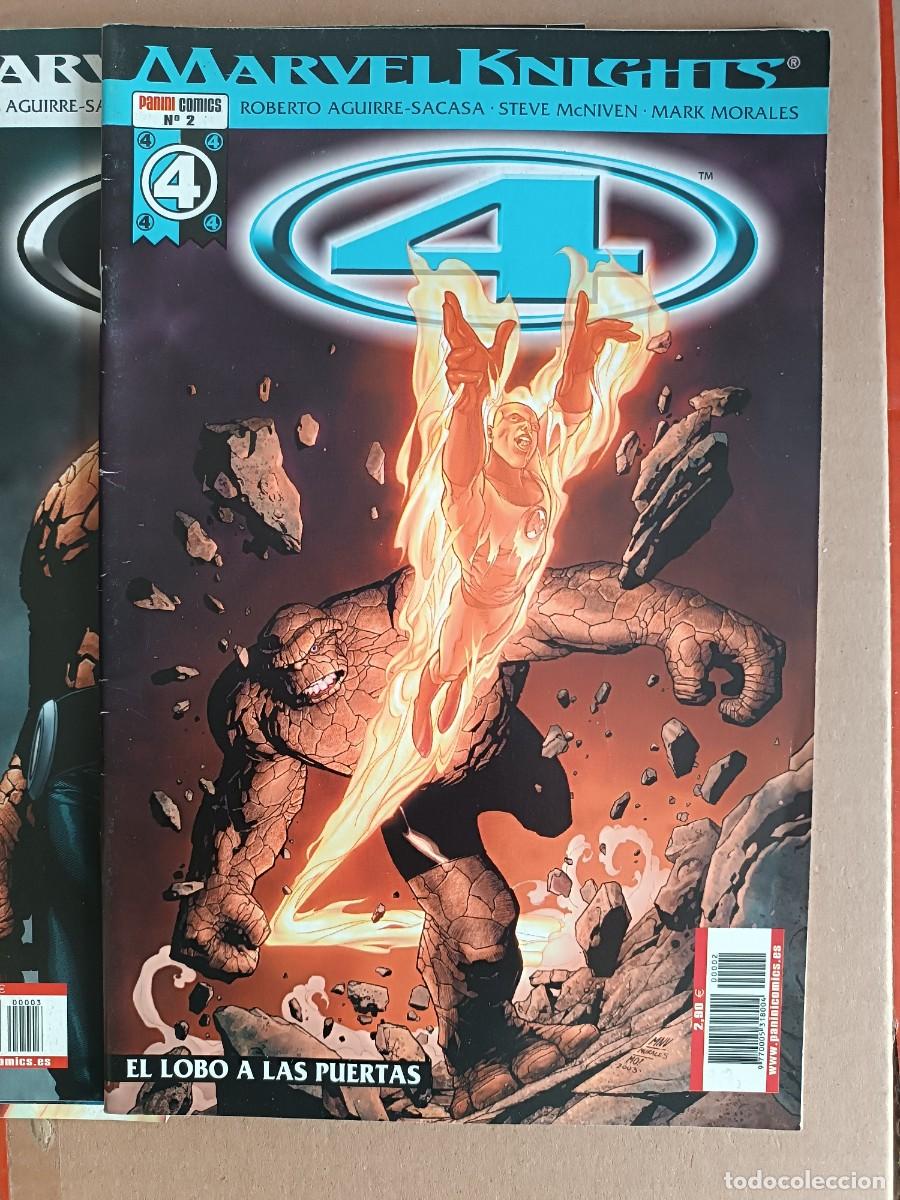C&oacute;mics: MARVEL KNIGHTS LOS 4 FANTASTICOS COMPLETA PANINI - Foto 3