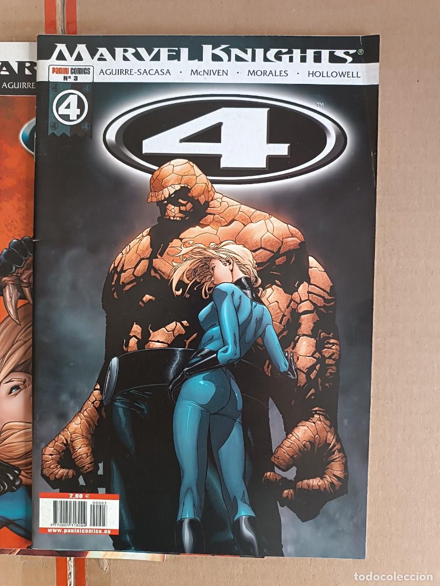 C&oacute;mics: MARVEL KNIGHTS LOS 4 FANTASTICOS COMPLETA PANINI - Foto 4