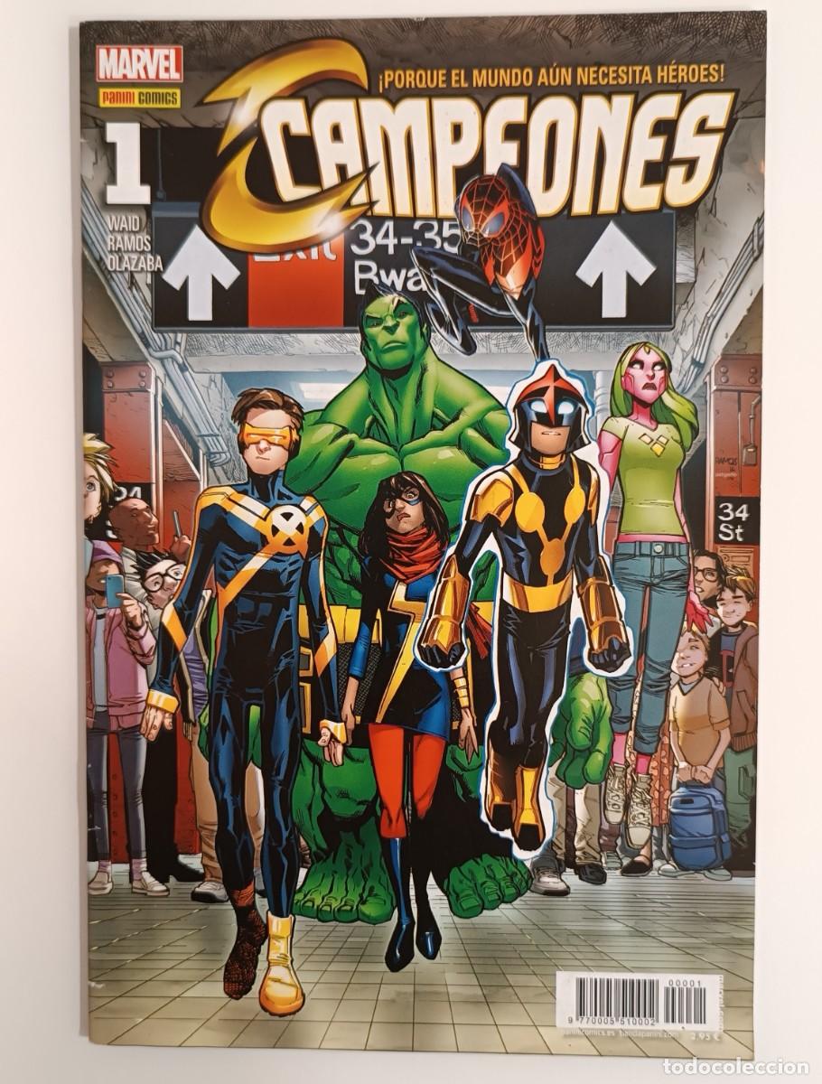 C&oacute;mics: Campeones (2017-2019) n&uacute;m. 1 - Foto 1