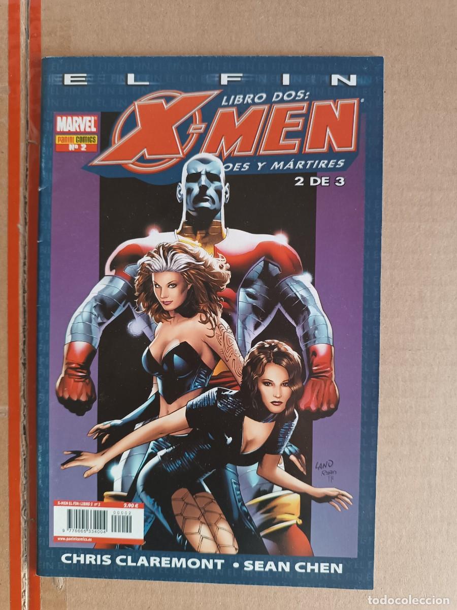 C&oacute;mics: EL FIN LIBRO DOS X MEN HEROES Y MARTIRES 2 DE 3 PANINI - Foto 1