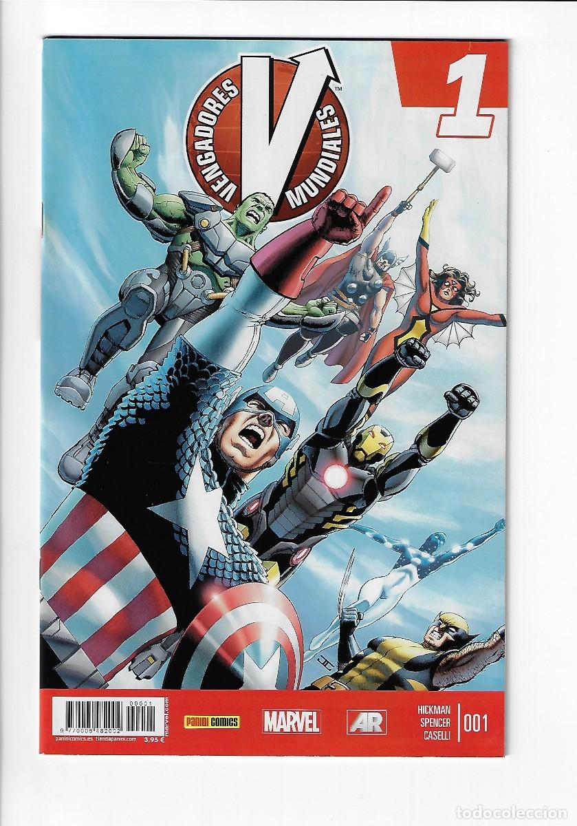 C&oacute;mics: Panini. Vengadores mundiales. 1 - Foto 1