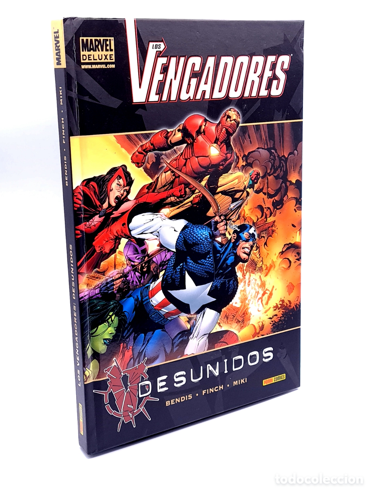 C&oacute;mics: DE KIOSCO LOS VENGADORES DESUNIDOS MARVEL DELUXE COMICS PANINI - Foto 1